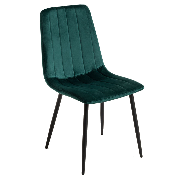 Silla Hurl Tejido de Terciopelo 37 x 44 x 86 cm