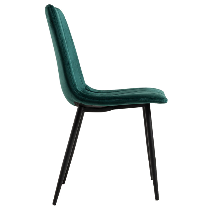 Silla Hurl Tejido de Terciopelo 37 x 44 x 86 cm