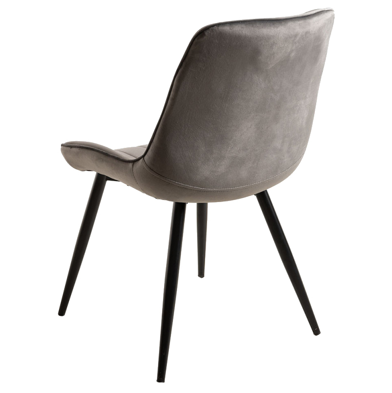 Silla Nele Tejido de Terciopelo 45 x 50 x 93 cm 