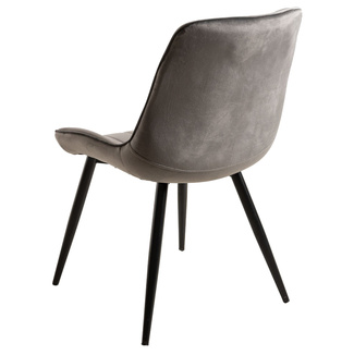 Silla Nele Tejido de Terciopelo 45 x 50 x 93 cm 