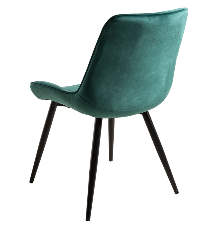 Silla Nele Tejido de Terciopelo 45 x 50 x 93 cm 