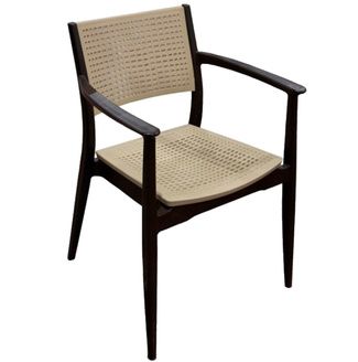 Set de 4 Sillones Apilables Milton de Polipropileno