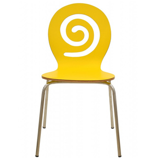 Set 4 Sillas Pinsapo Multiusos Apilables Asiento Monoblock Laminado 