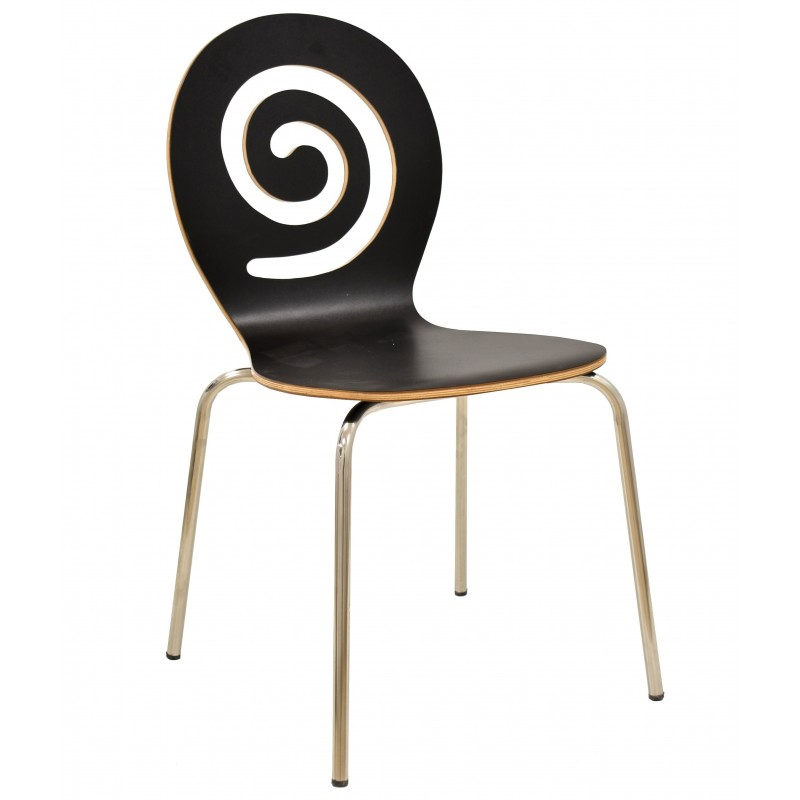 Set 4 Sillas Pinsapo Multiusos Apilables Asiento Monoblock Laminado 