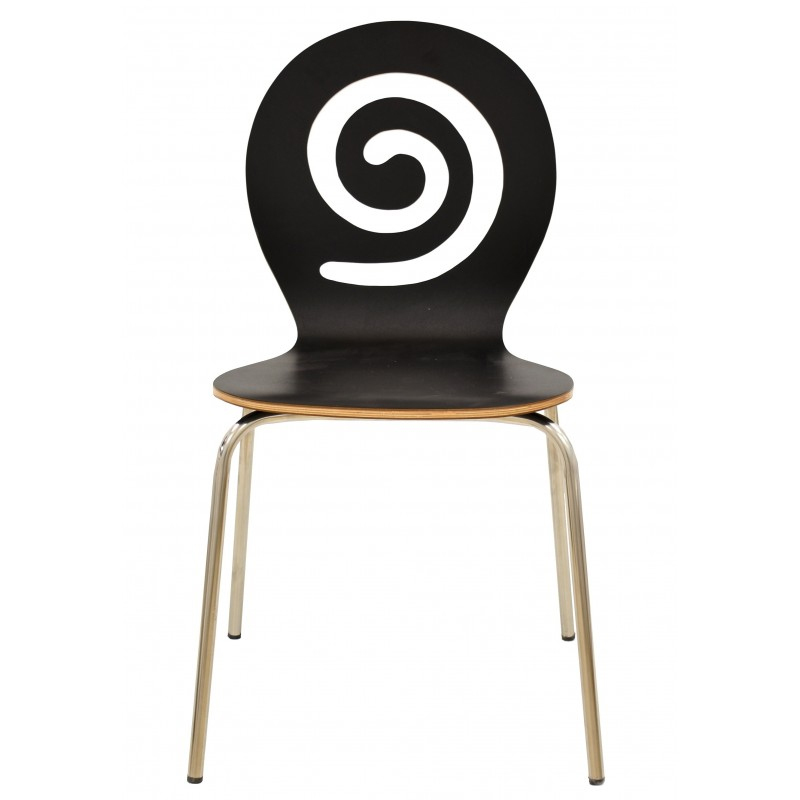 Set 4 Sillas Pinsapo Multiusos Apilables Asiento Monoblock Laminado 