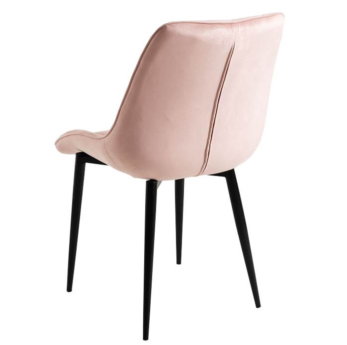 Silla Decar Tapizado de Terciopelo 45 x 50 x 93 cm
