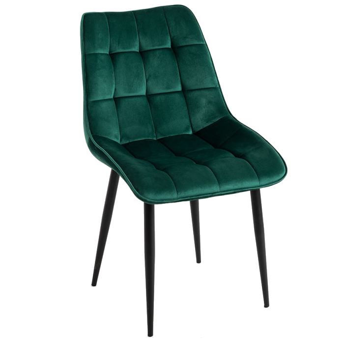 Silla Decar Tapizado de Terciopelo 45 x 50 x 93 cm