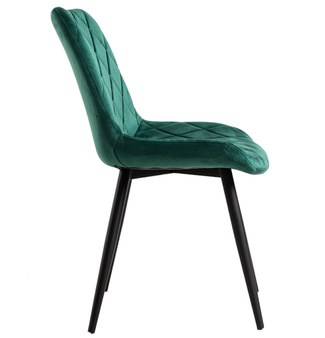 Silla Miner Tapizado de Terciopelo 40 x 48 x 87 cm