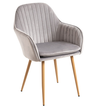Silla Reby Asiento de Terciopelo 44 x 56 x 87 cm