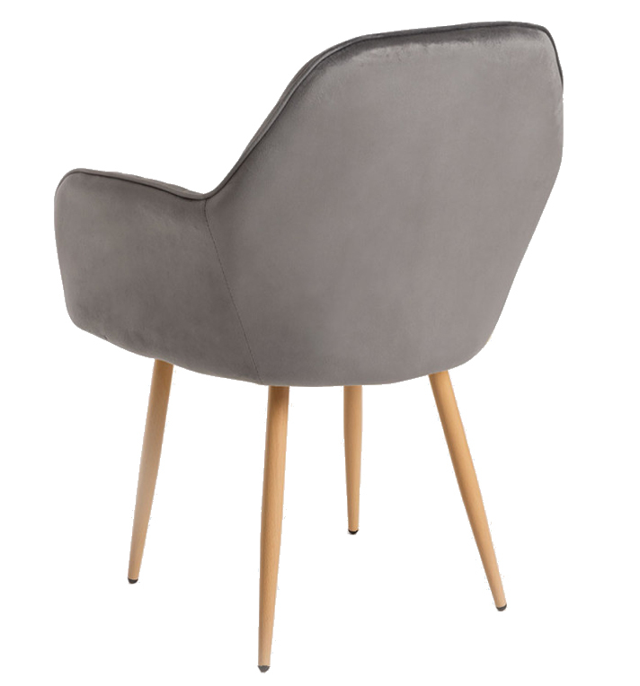 Silla Reby Asiento de Terciopelo 44 x 56 x 87 cm