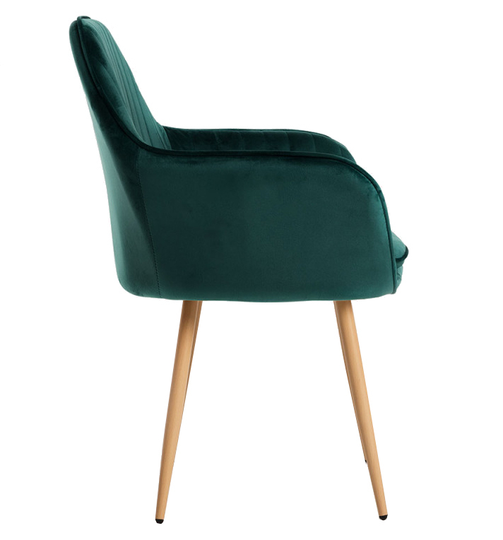 Silla Reby Asiento de Terciopelo 44 x 56 x 87 cm