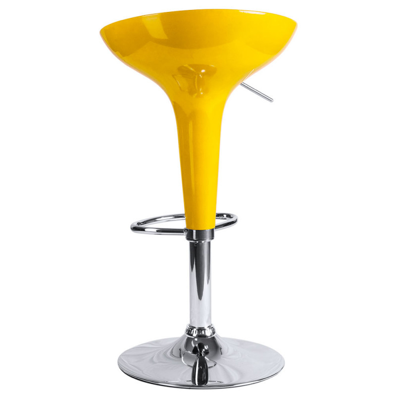 Taburete Roni en PVC y Acero 39 x 45 x 87 cm
