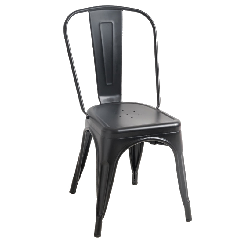 Silla Meyer Réplica en Acero Reforzado Lacado 48 x 45 x 86 cm 