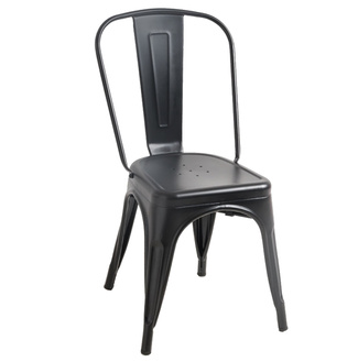 Silla Meyer Réplica en Acero Reforzado Lacado 48 x 45 x 86 cm 