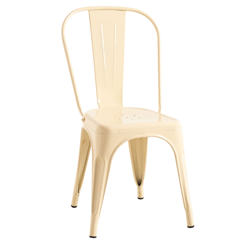 Silla Meyer Réplica en Acero Reforzado Lacado 48 x 45 x 86 cm 