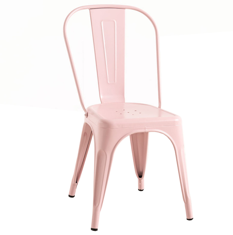 Silla Meyer Réplica en Acero Reforzado Lacado 48 x 45 x 86 cm 