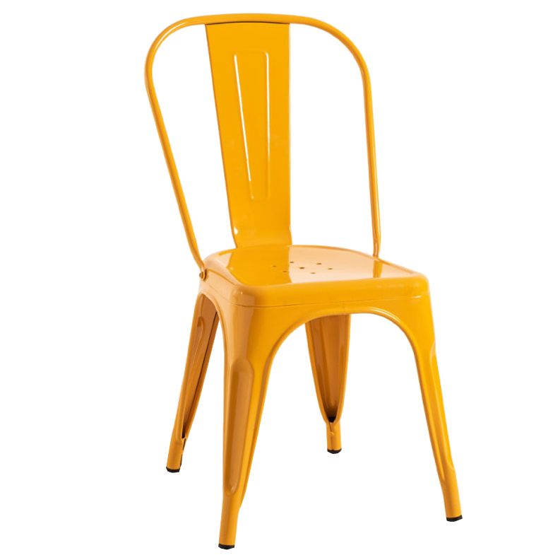 Silla Meyer Réplica en Acero Reforzado Lacado 48 x 45 x 86 cm 