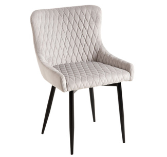 Silla Dans Asiento Tejido de Terciopelo 40 x 55 x 88 cm