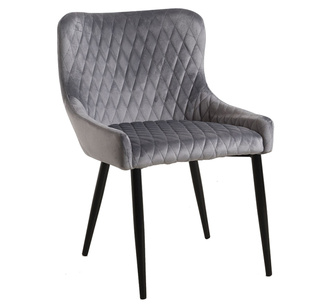 Silla Dans Asiento Tejido de Terciopelo 40 x 55 x 88 cm