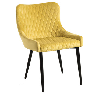 Silla Dans Asiento Tejido de Terciopelo 40 x 55 x 88 cm
