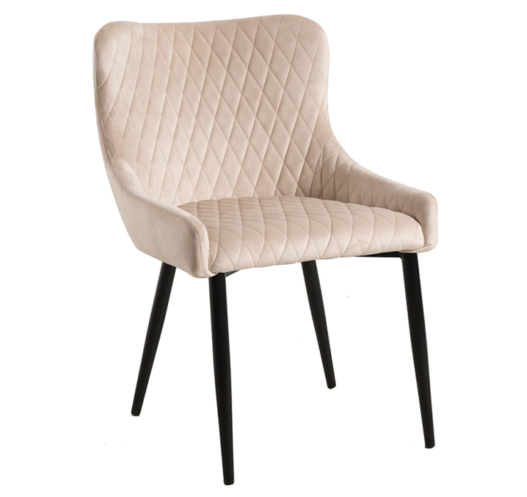 Silla Dans Asiento Tejido de Terciopelo 40 x 55 x 88 cm