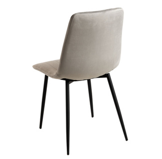 Silla Hurl Tejido de Terciopelo 37 x 44 x 86 cm