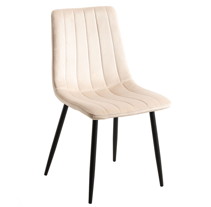 Silla Hurl Tejido de Terciopelo 37 x 44 x 86 cm