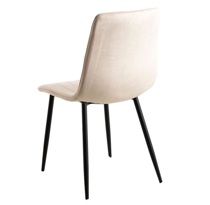 Silla Hurl Tejido de Terciopelo 37 x 44 x 86 cm