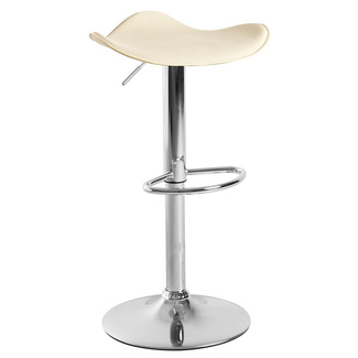 Taburete Cromen Asiento en Polipiel Ref.MT2-0011