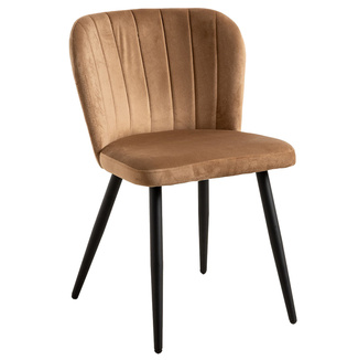Silla Kurt de Terciopelo 41 x 46 x 77,5 cm