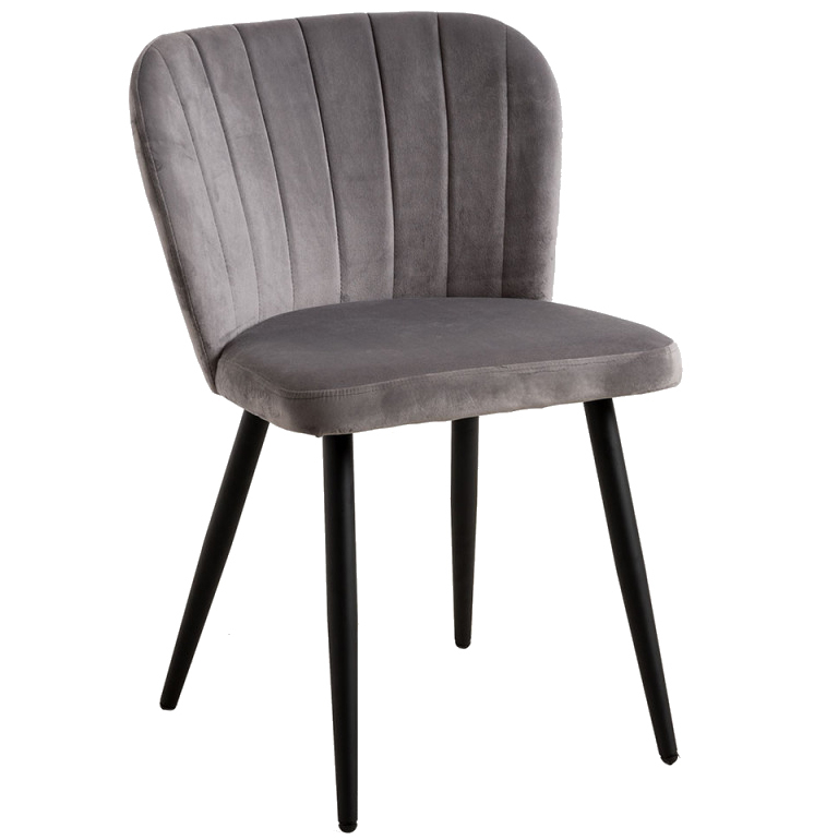 Silla Kurt de Terciopelo 41 x 46 x 77,5 cm