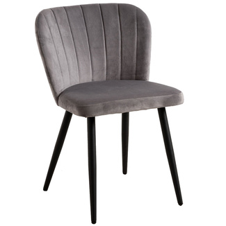 Silla Kurt de Terciopelo 41 x 46 x 77,5 cm