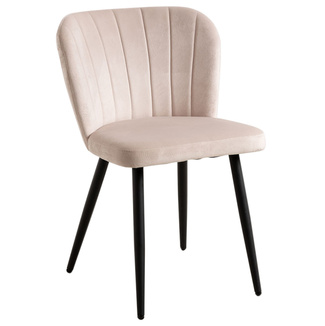 Silla Kurt de Terciopelo 41 x 46 x 77,5 cm