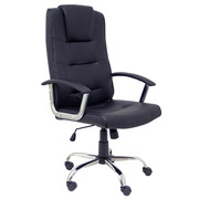 Sillón de Dirección Guadalimar Similpiel Negro 64 x 64 x 114 cm   