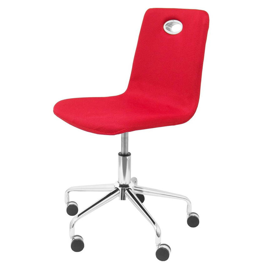 Silla Infantil Olivares Tejido de Malla Rojo 40 x 44 x 79 cm