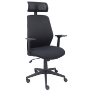 Silla de Oficina Parolis Respaldo Malla con Cabecero 57 x 62 x 117 cm    