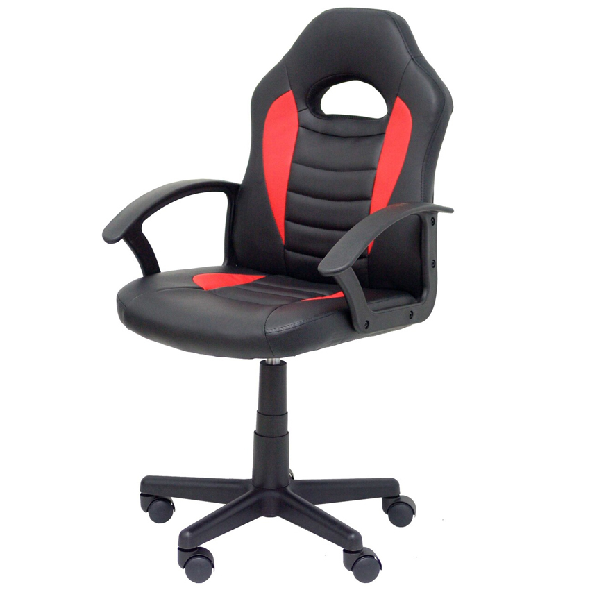 Silla Juvenil Gaming Mohedas Tapizada en Similpiel 52 x 55 x 90 cm