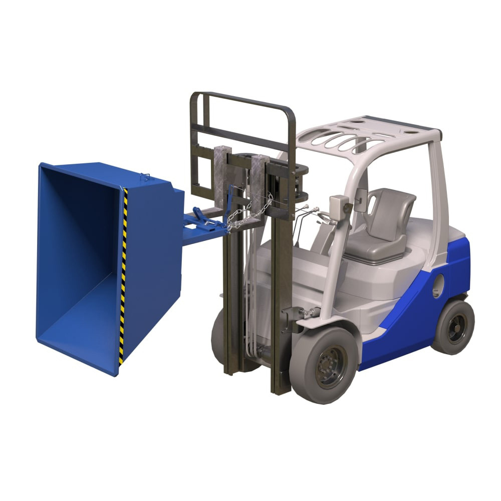 Tolva industrial para carretilla basculante modelo VUC