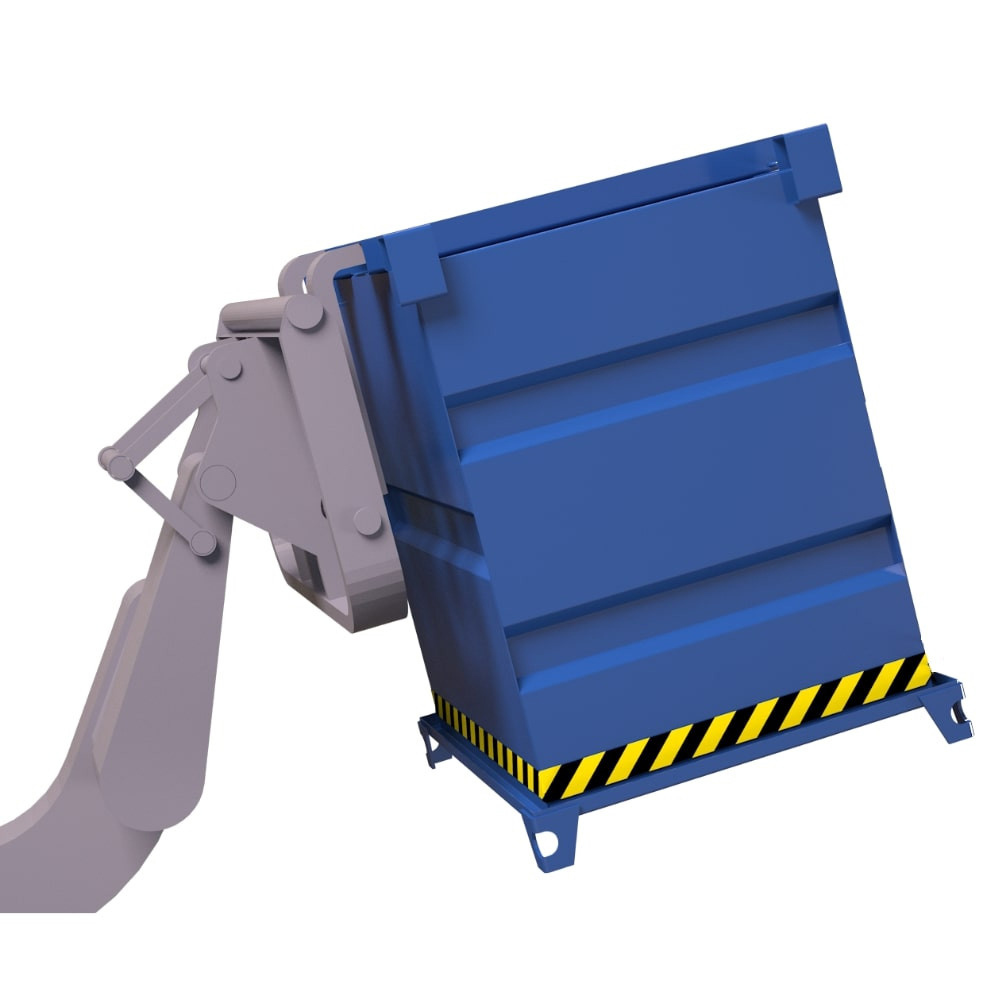Cuchara giratoria para carretilla elevadora modelo VTR