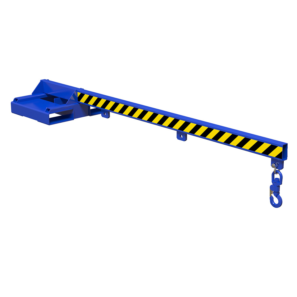 Grúa universal de acero para carretilla modelo LA