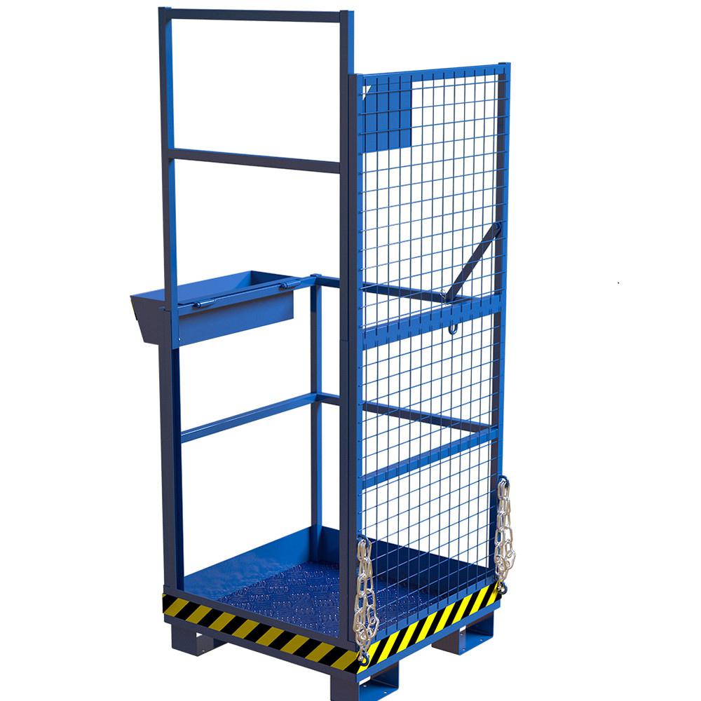 Jaula industrial sube personas para carretilla modelo WP 