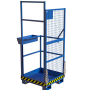 Cage métallique élévatrice pour chariot élévateur modèle WP