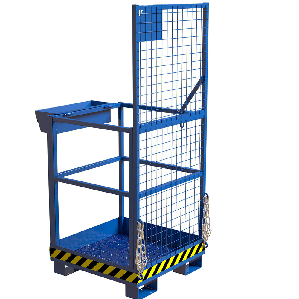 Jaula industrial sube personas para carretilla modelo WP 