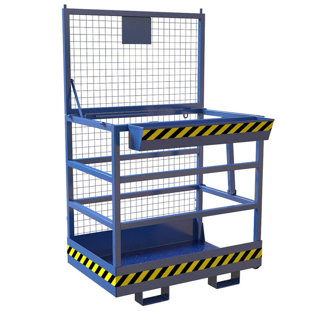 Jaula industrial sube personas para carretilla modelo WP 