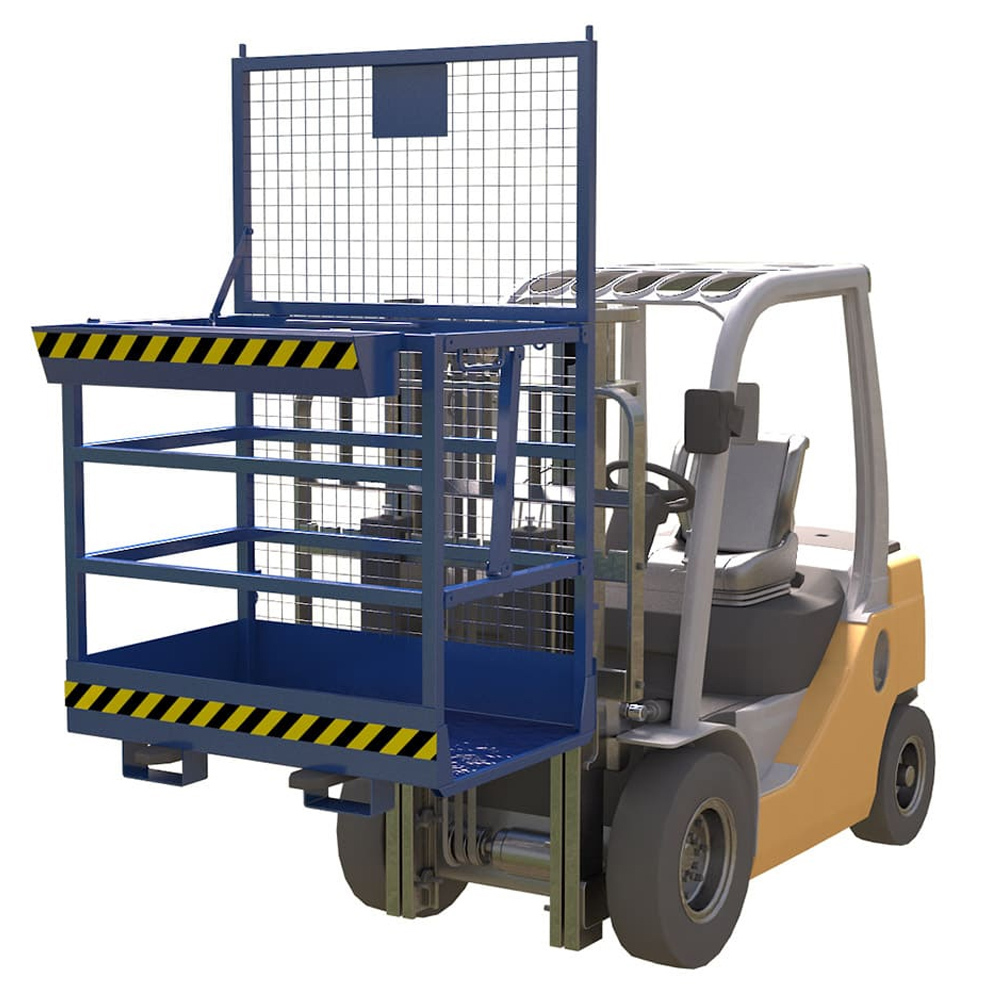 Jaula industrial sube personas para carretilla modelo WP 