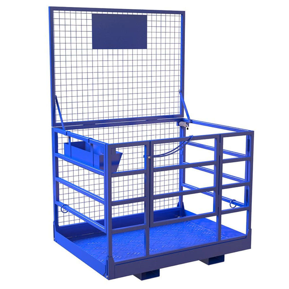Jaula industrial sube personas para carretilla modelo WP 