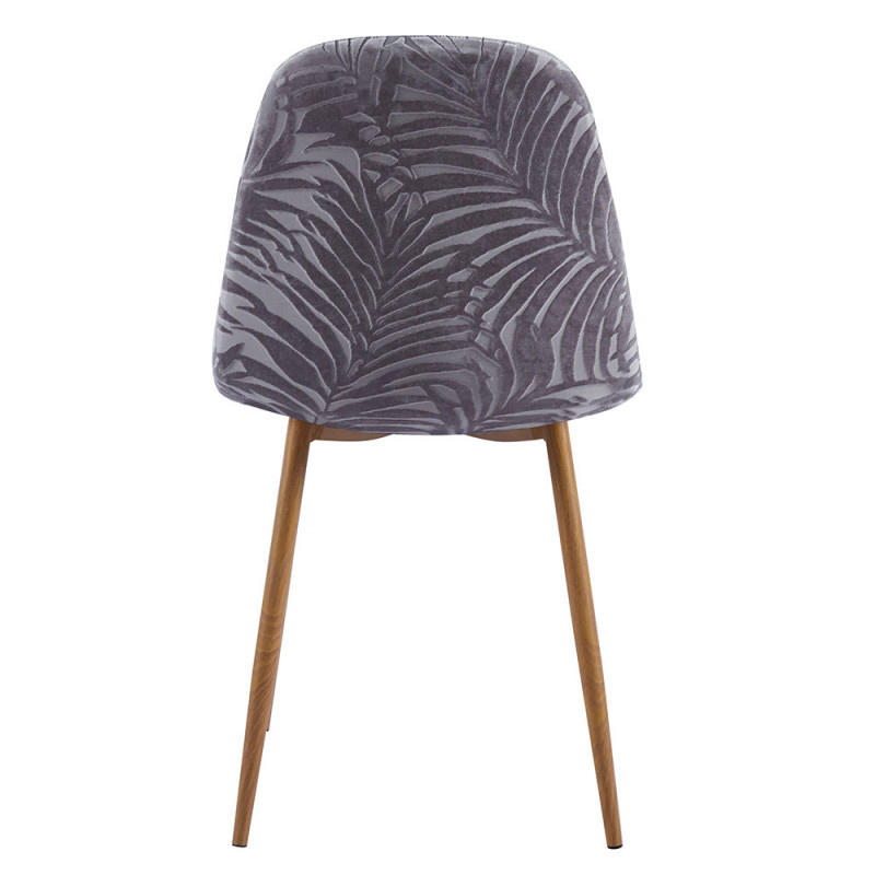 Silla Welyan Tapizado Tela con Diseño 39 x 43 x 86 cm