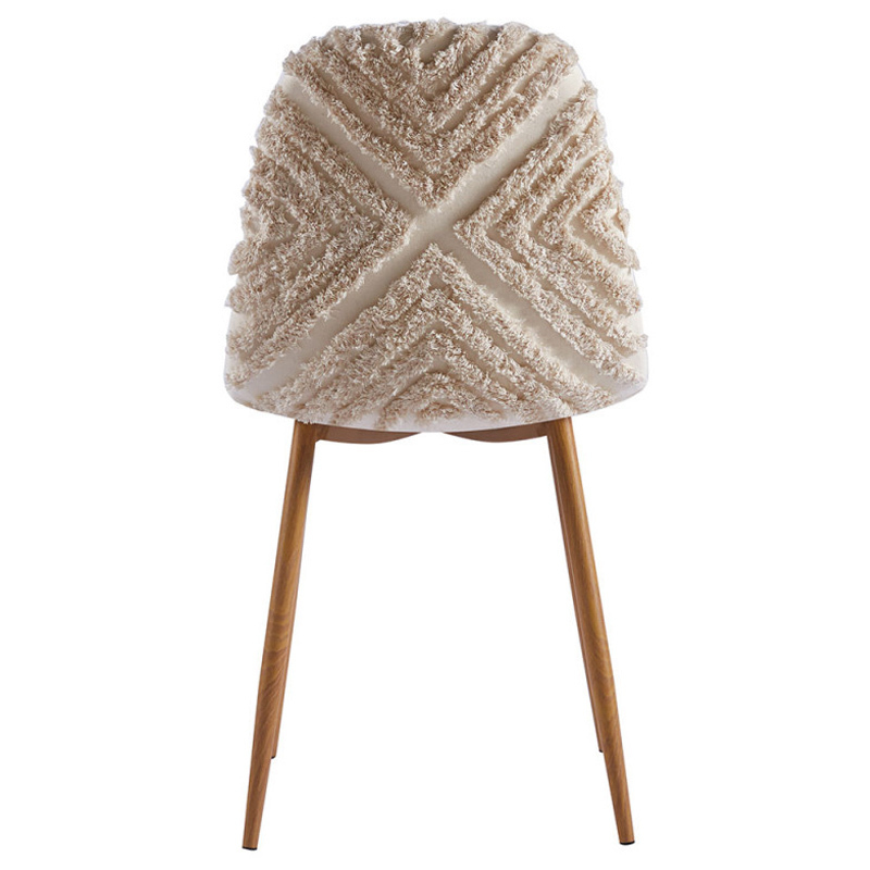 Silla Dikor Tapizado Tela con Diseño 39 x 43 x 86 cm