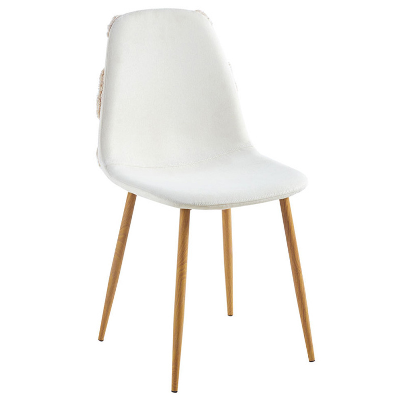 Silla Danse Asiento Tapizado Tela con Diseño 39 x 43 x 86 cm