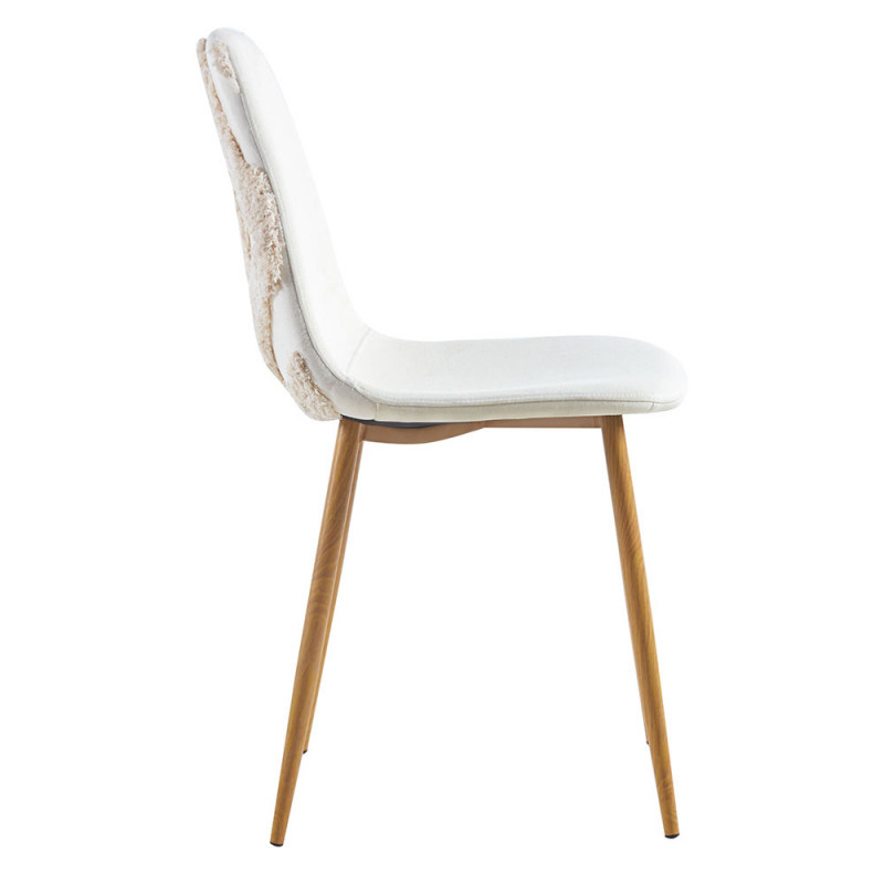 Silla Danse Tapizado Tela con Diseño 39 x 43 x 86 cm